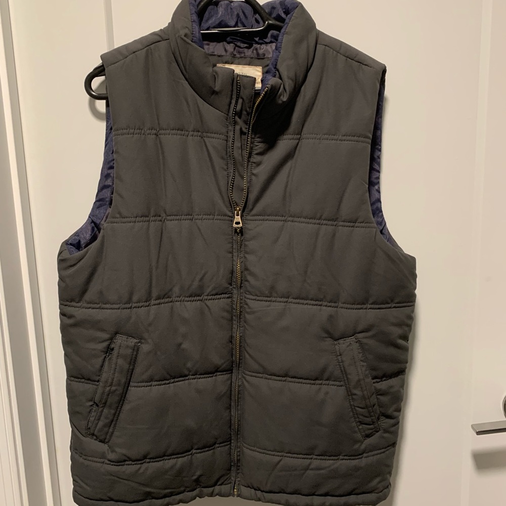 Gray vest